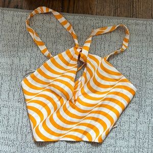 Zara Halter Neck Crop Top